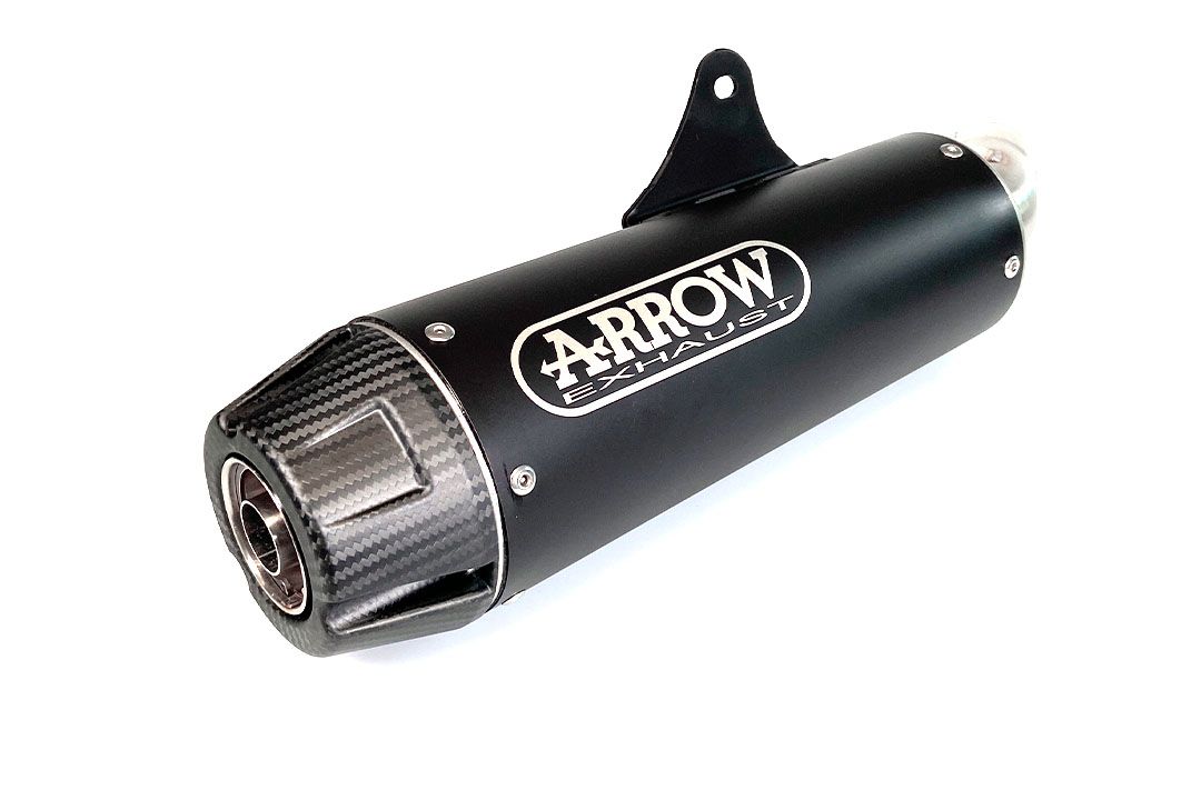 ARROW Uitlaat DARK REBEL voor Kawasaki Z 900 RS (18-)