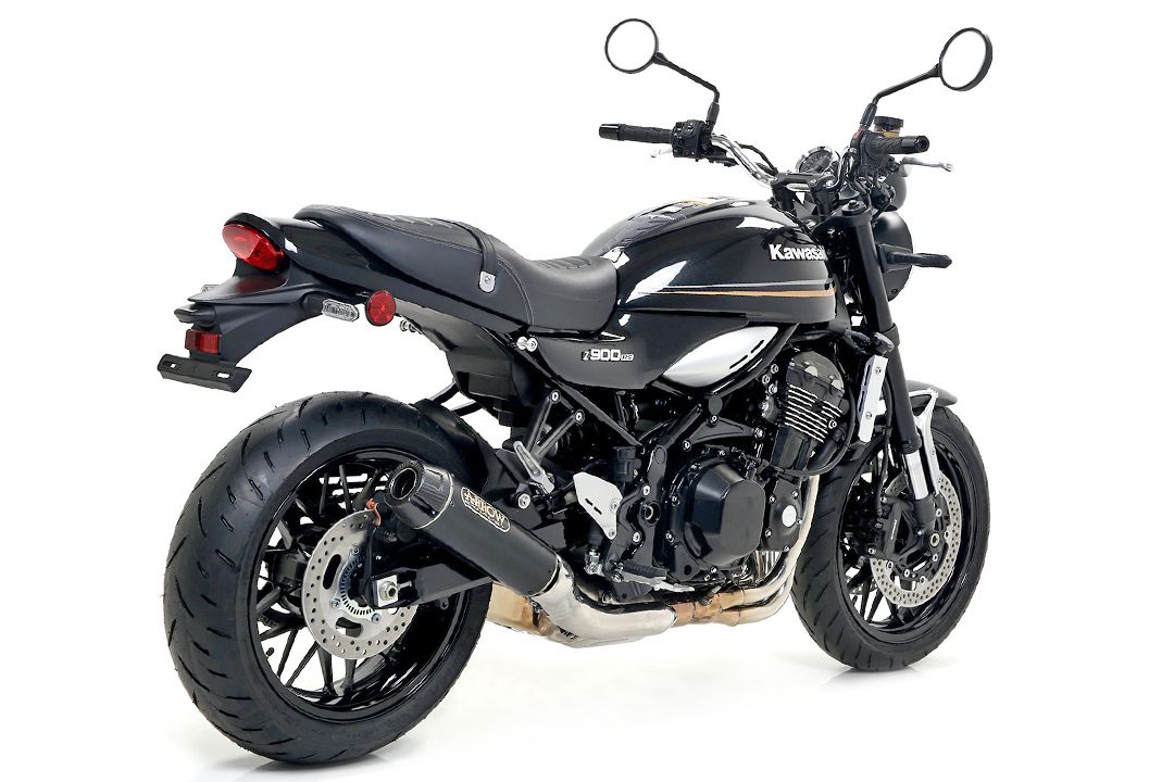 ARROW Uitlaat DARK REBEL voor Kawasaki Z 900 RS (18-)