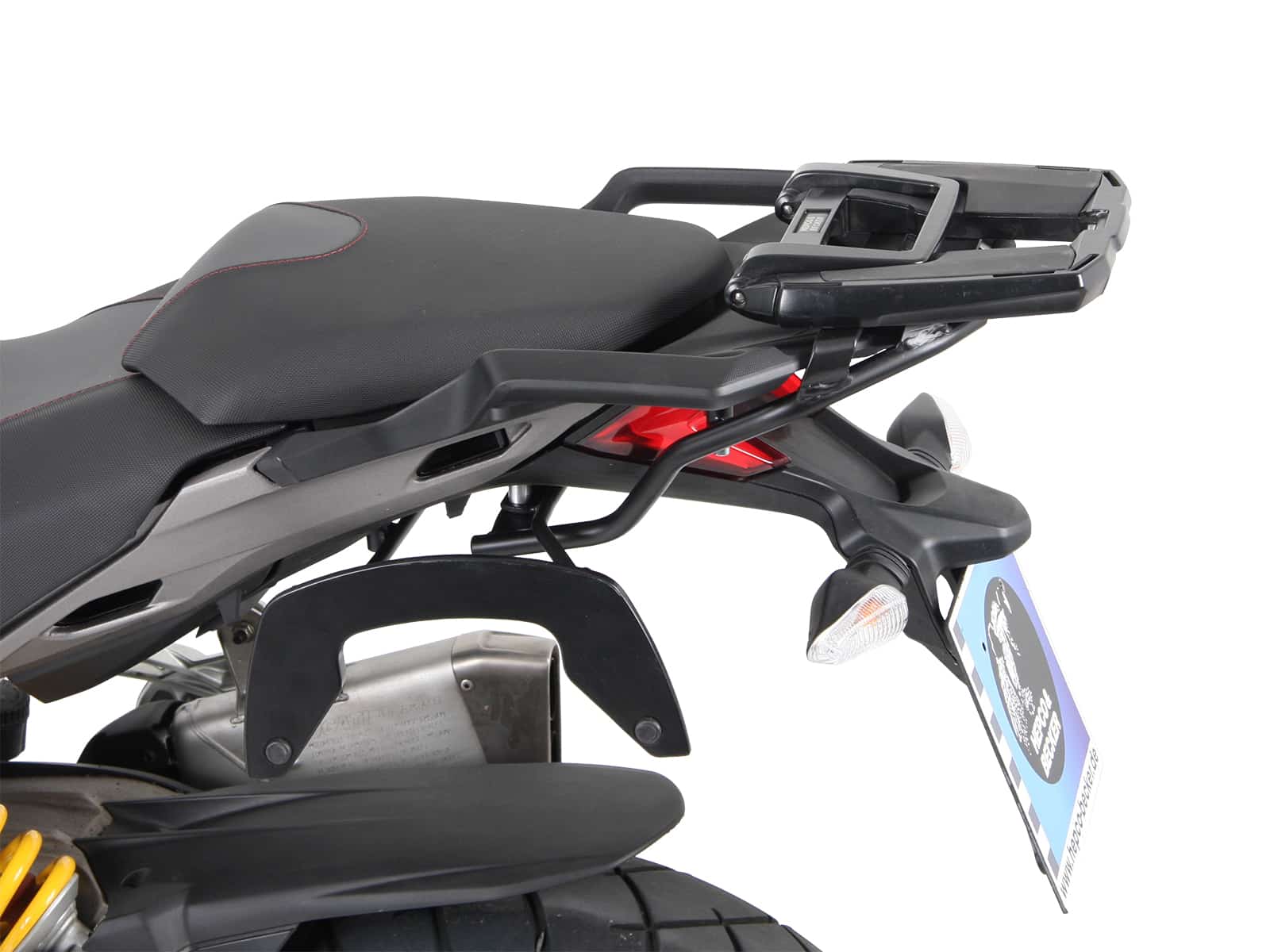 C-Bow zijdrager zwart voor Ducati Multistrada 1200 Enduro (16-18) Hepco & Becker