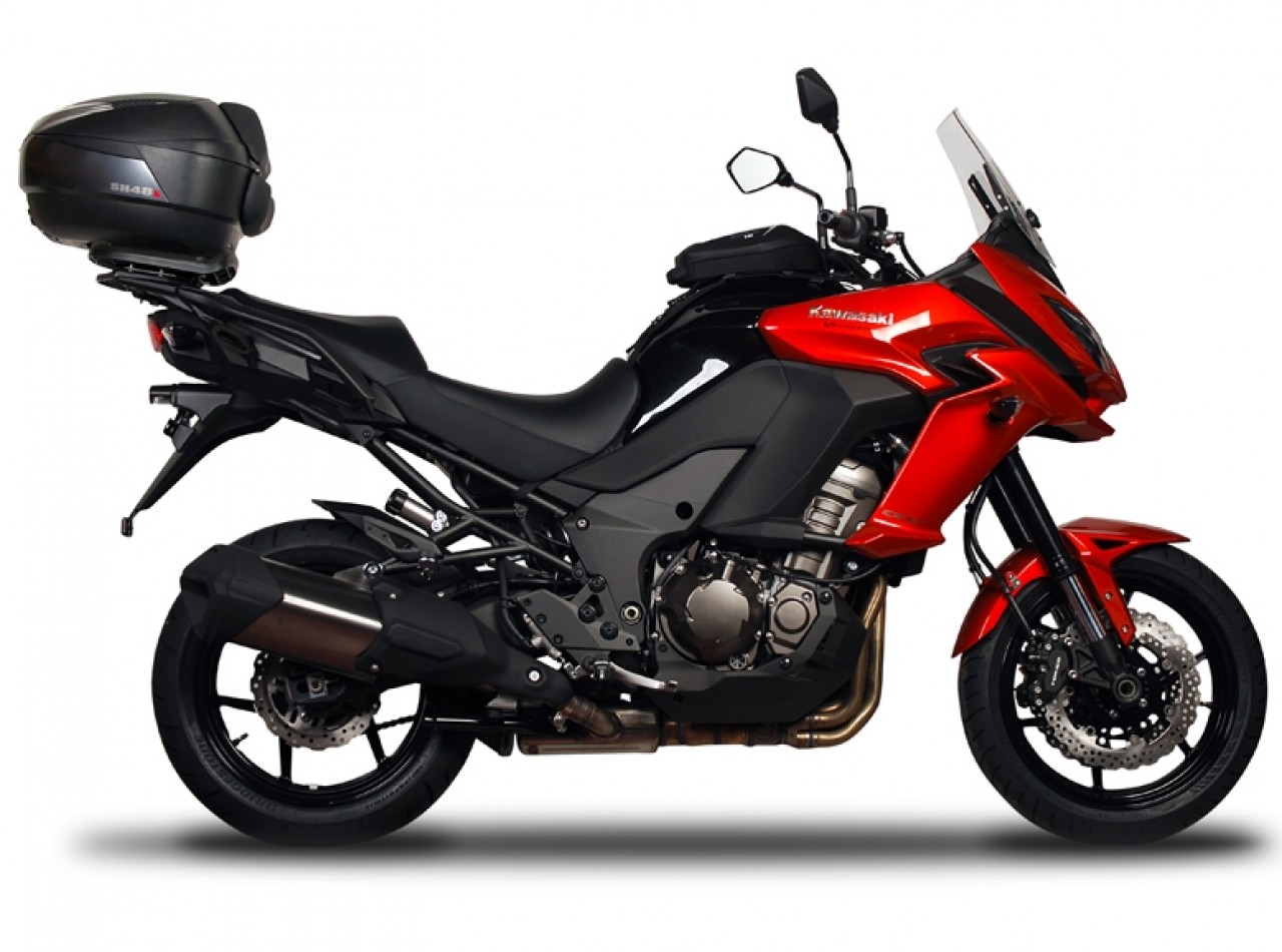 Shad-topkoffer montageset voor de originele bagagedrager van Kawasaki GTR 1400 / Versys 1000 / Versys 1100