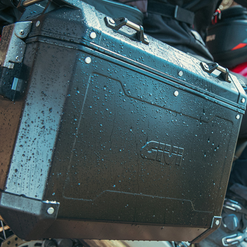 Givi aluminium zijkofferset Trekker Outback 48L zwart Monokey