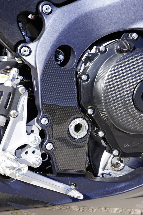 Frame beschermfolie, carbon look voor Suzuki GSX-R750 BJ. 2011-2017/ GSX-R600 BJ. 2011-2017
