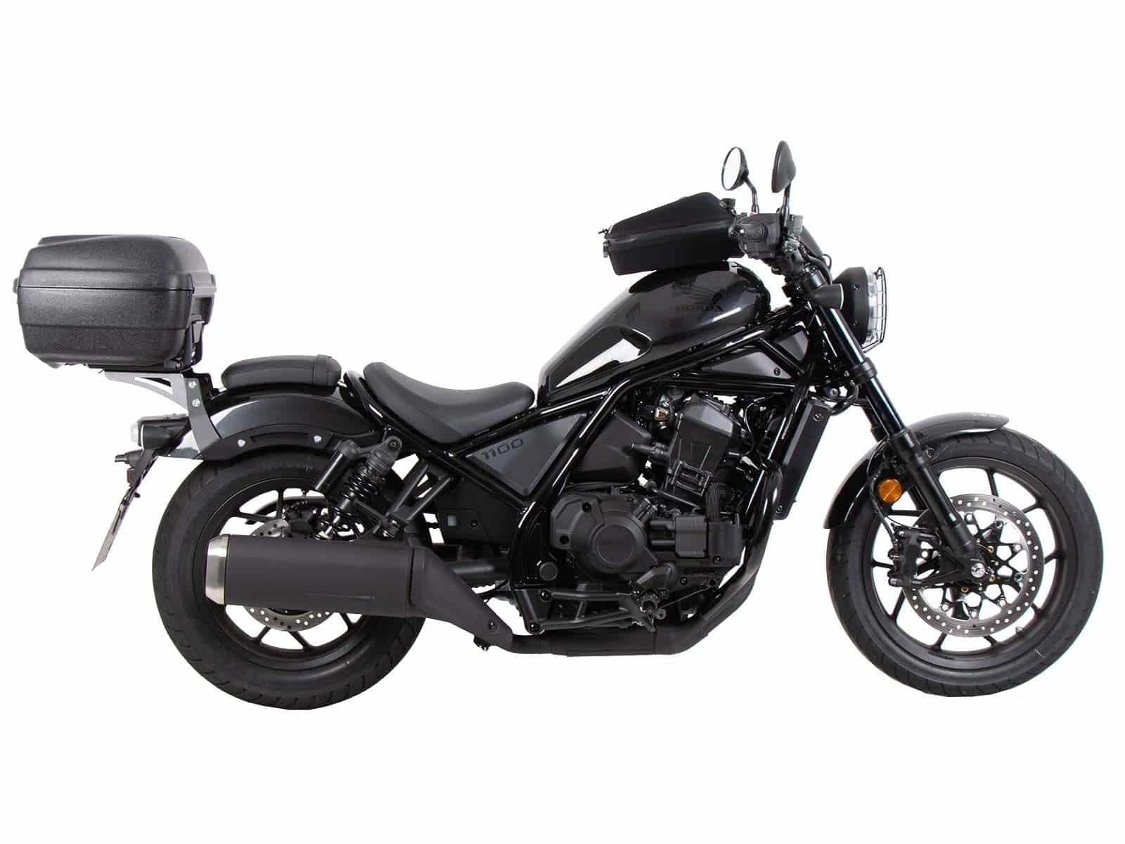 Alurack topkoffer zwart voor Honda CMX 1100 Rebel /DCT (21-24 )Hepco & Becker