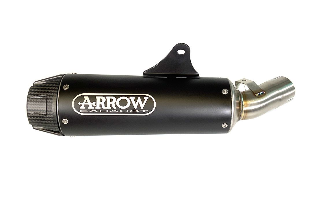 ARROW Uitlaat DARK REBEL voor Kawasaki Z 900 RS (18-)