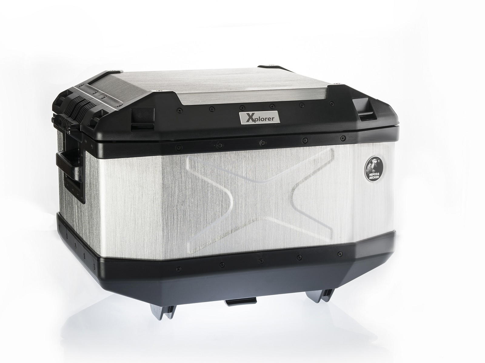 Topkoffer Alu Xplorer 45 zilver Hepco & Becker