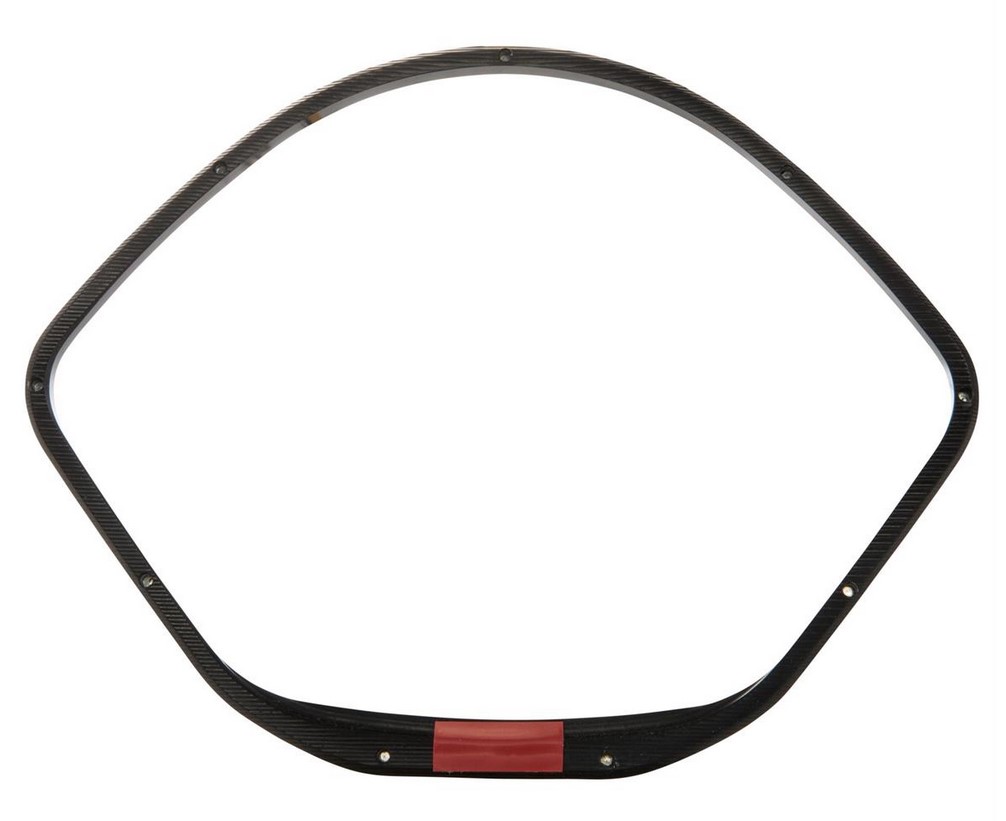 Decoratieve ring snelheidsmeter voor Vespa GTS/GTS Super/GT/GT L 125-300cc (-'13), zwart
