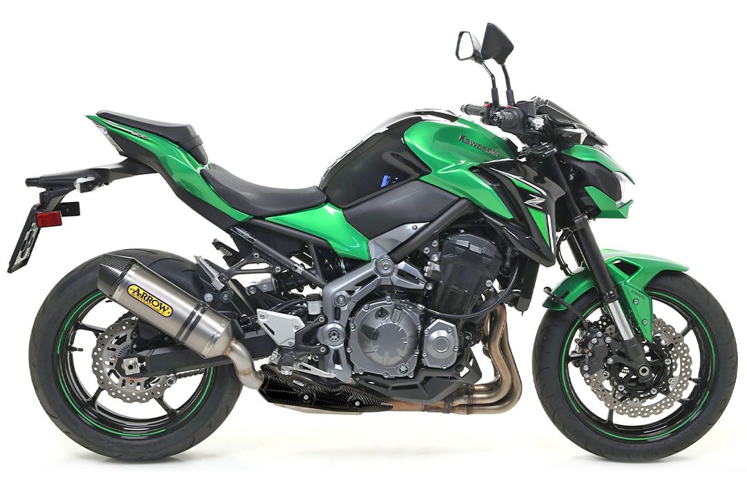ARROW RACE TECH uitlaat voor Kawasaki Z900 2017- gemaakt van titanium