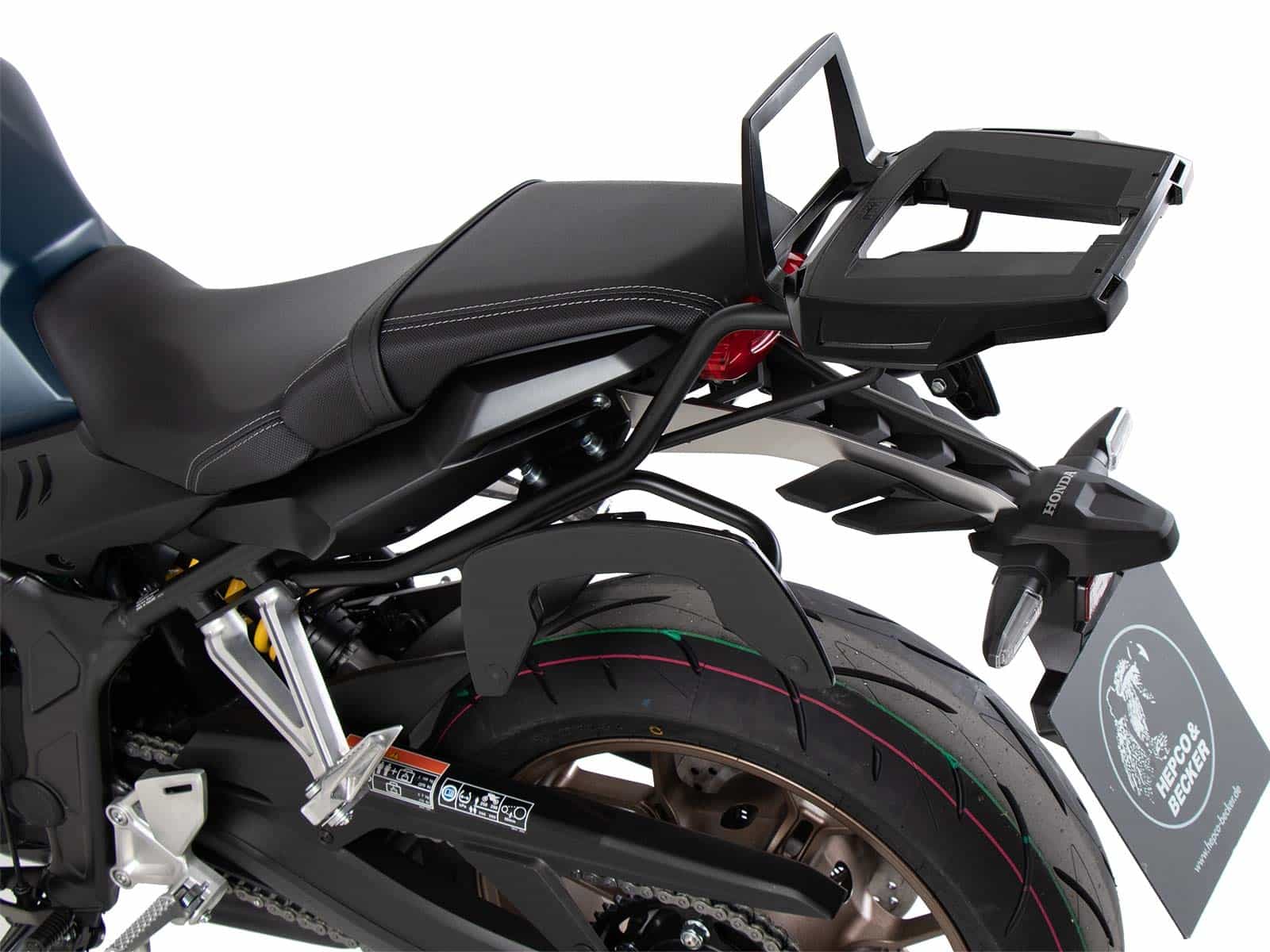 Aluminium topkofferdrager voor Honda CB 650 R (21-23) Hepco & Becker