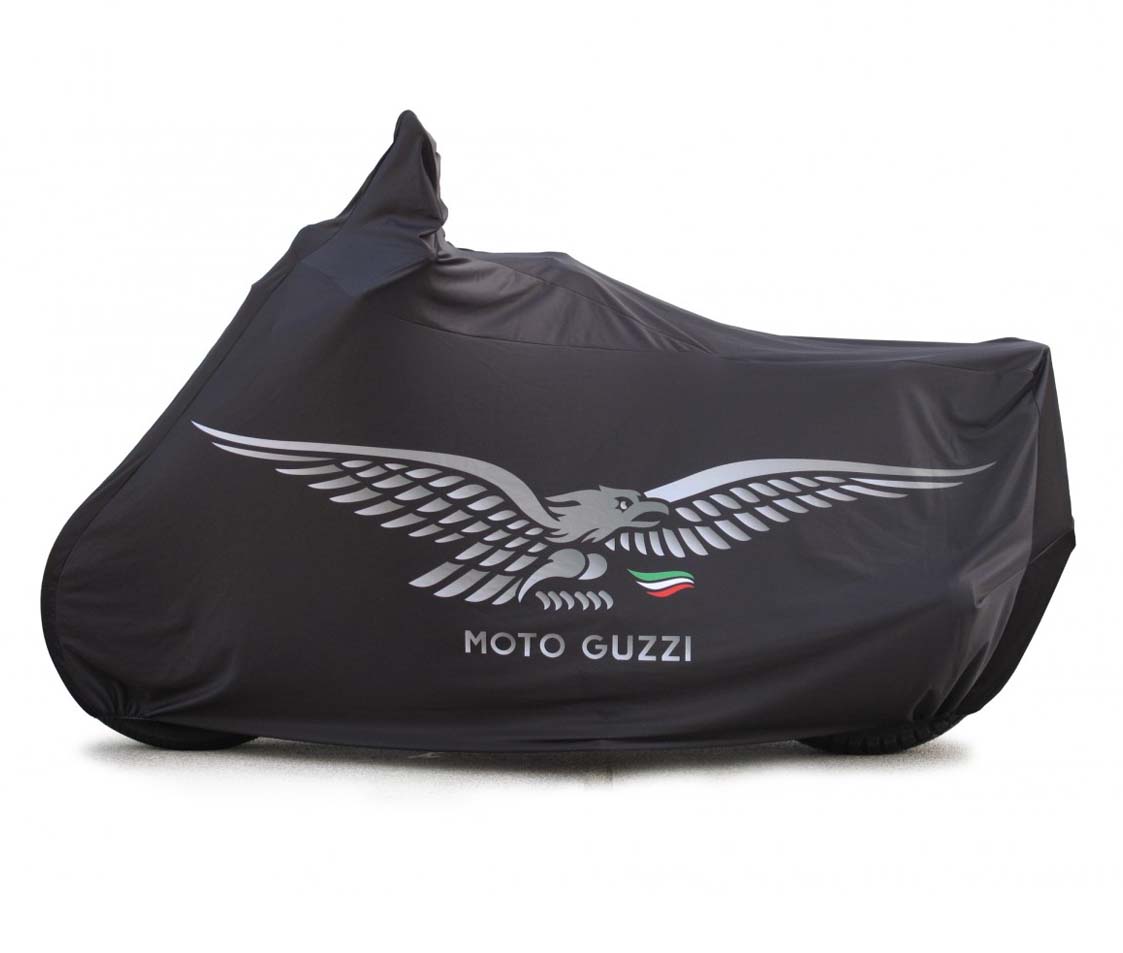 Originele opvouwbare garage V7 Aquila, zwart voor Moto Guzzi V7 I+II, V7 III / V7 850