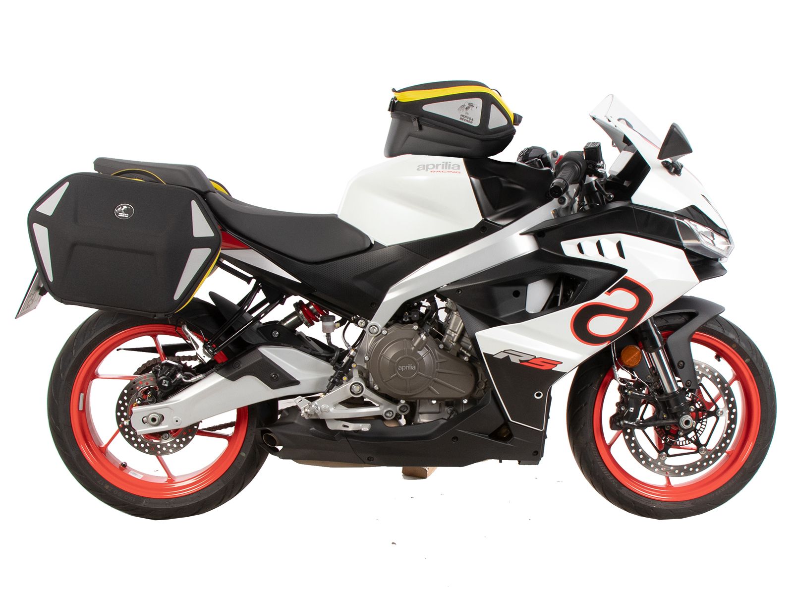C-Bow zijdrager zwart voor Aprilia RS 457 (24-) Hepco & Becker