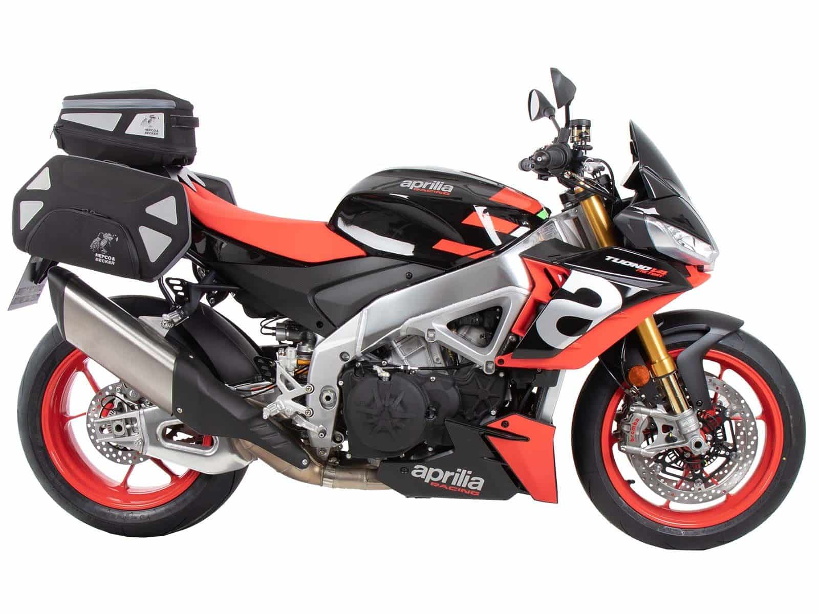 Sportrek vast zwart voor Aprilia Tuono V4 Factory /RSV 4 /RSV 4 Factory (21-24)