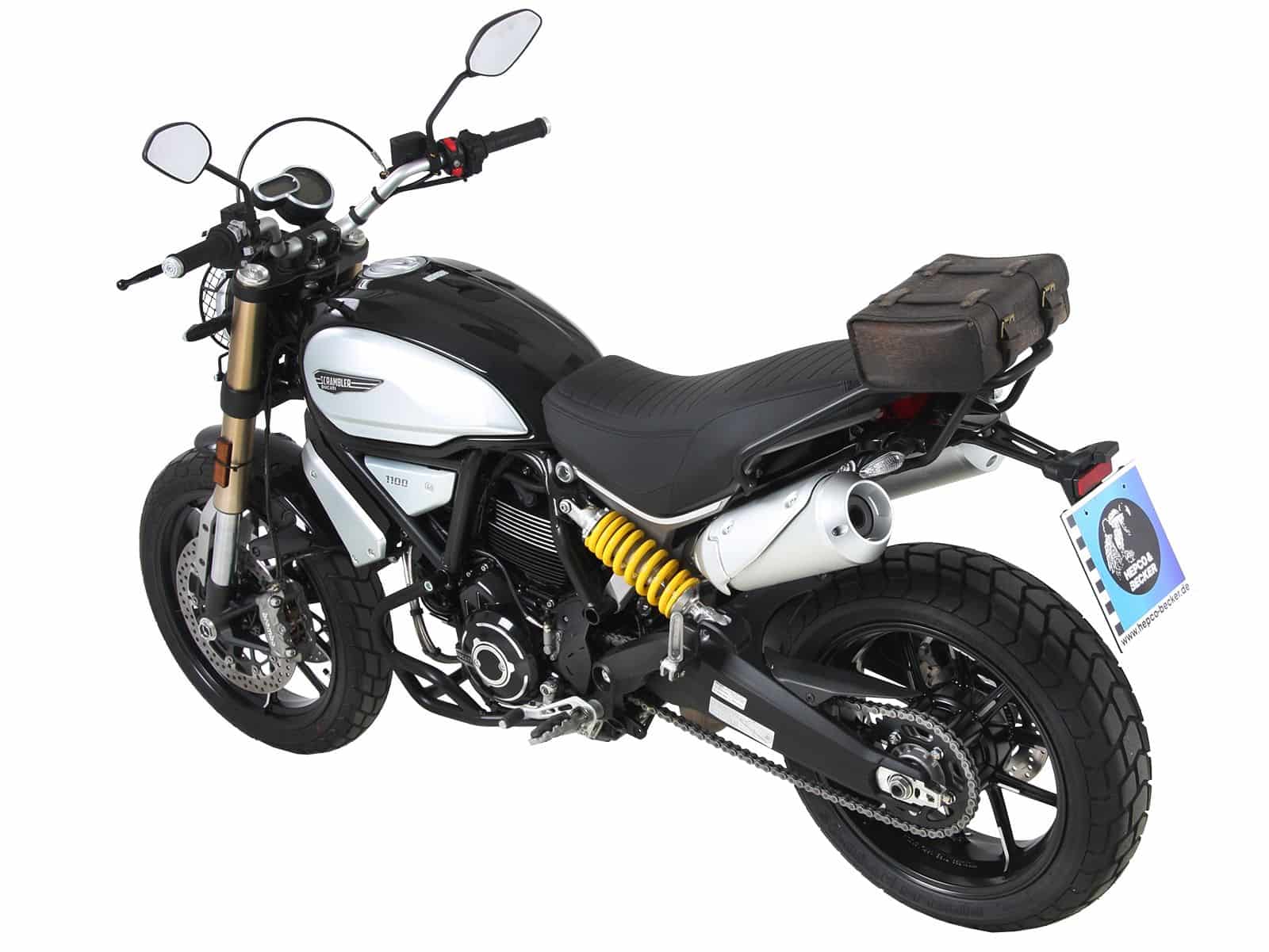 Buisvormig bagagerek zwart voor Ducati Scrambler 1100 /Special /Sport (18-20) Hepco & Becker
