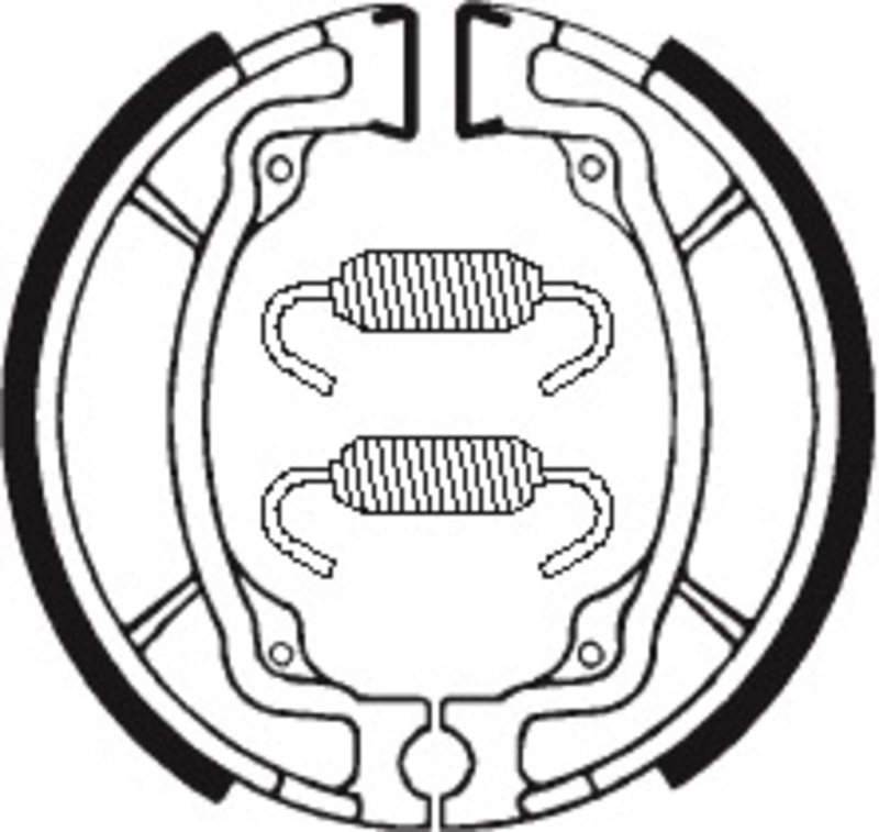Tecnium Scooter/Street/Off-Road/ATV Organische remschoenen - BA015