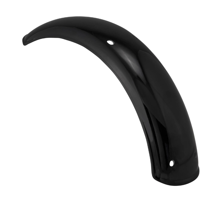 Spatbord 2.0 Garelli EVO II zonder beugel voor Vespa PX 80-200cc, GFK zwart