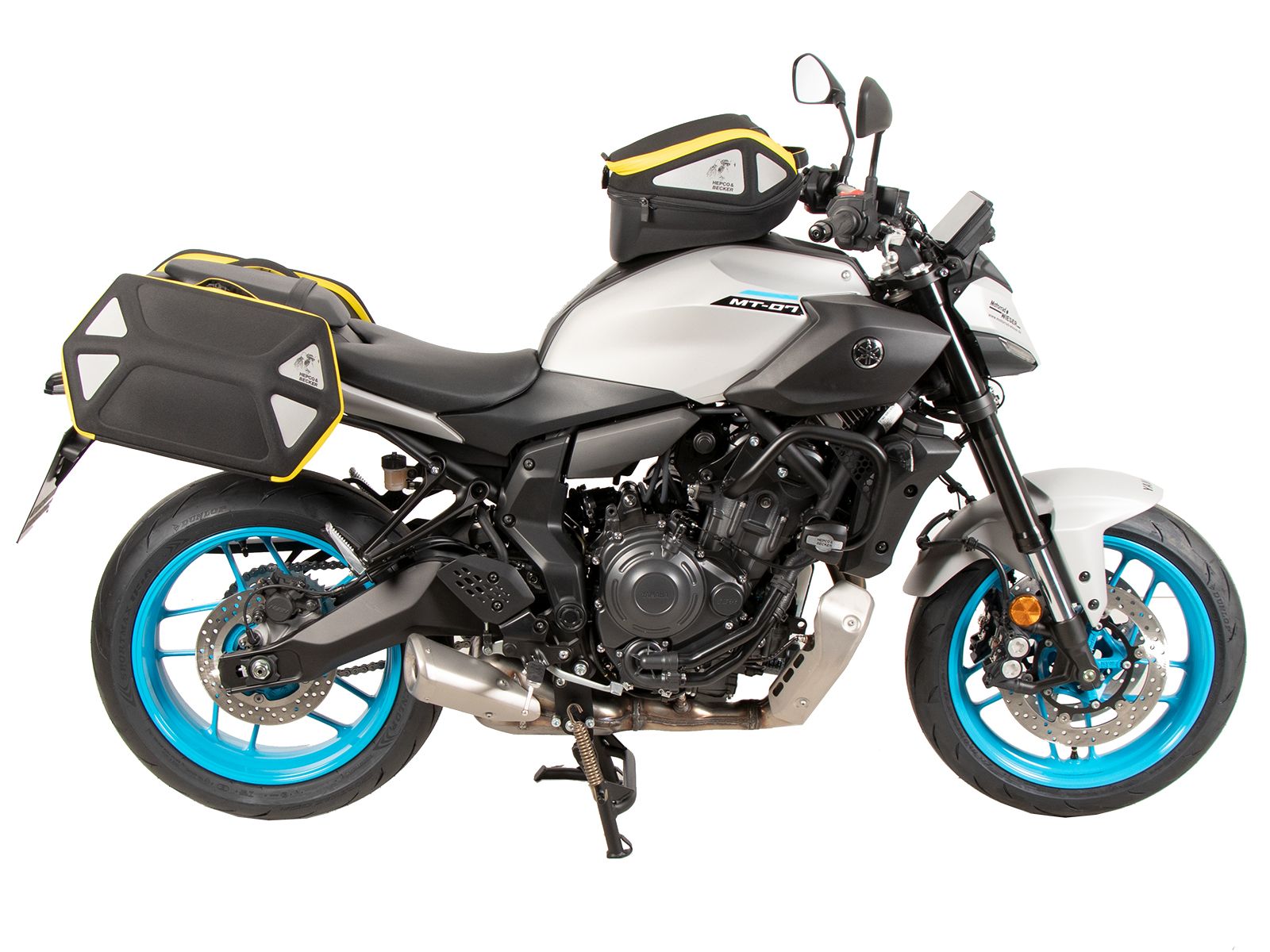 C-Bow zijdrager zwart voor Yamaha MT-07 / Y-AMT (25- ) Hepco & Becker