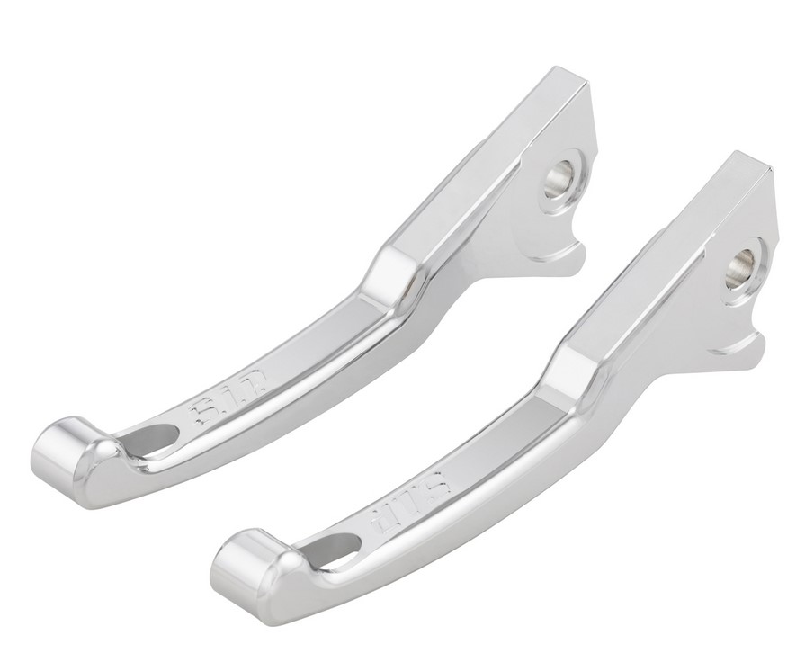 Sport remhendelset shorty voor Vespa, rechts en links, chroom