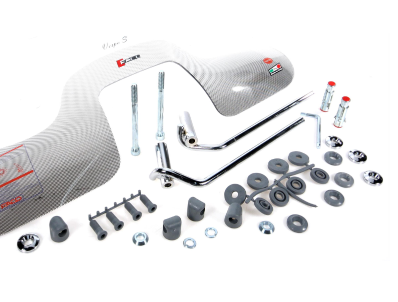 Voorruit FACO hoog voor Vespa S 50-150ccm, helder