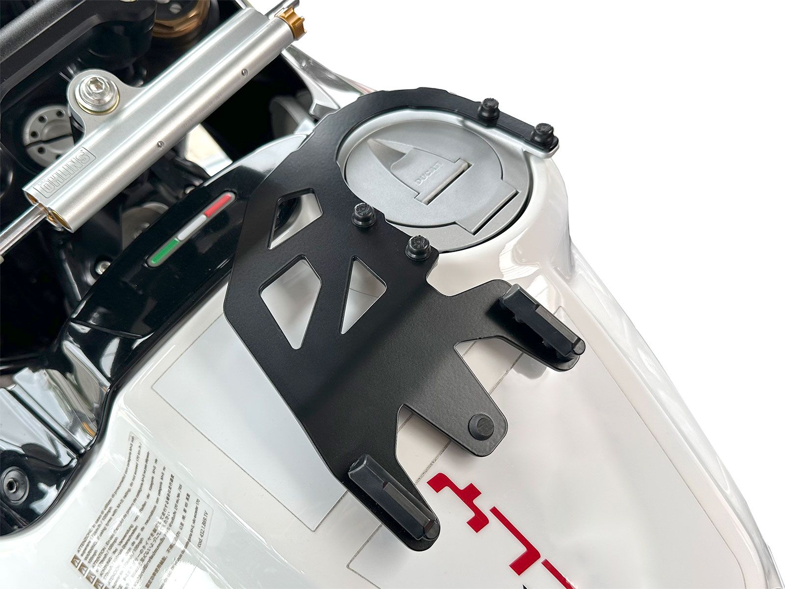 Basistankring incl. tanktasslot voor Ducati DesertX Rally (24-) Hepco & Becker