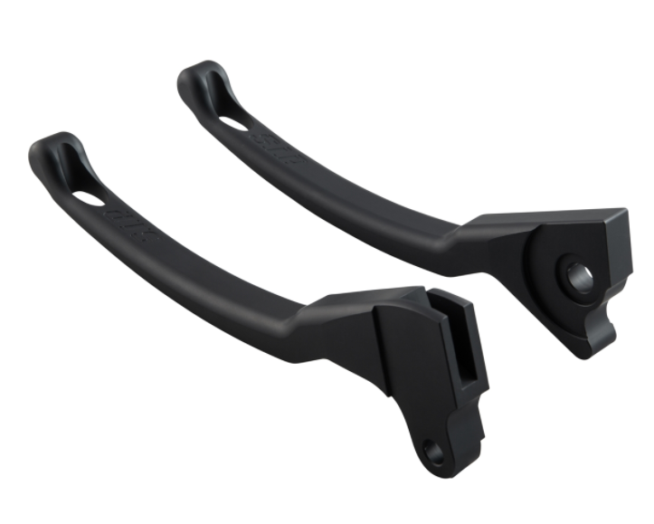 Sport hendelset rem links/rechts voor Vespa LX/LXV/S/Primavera/Sprint 50-150cc, mat grijs