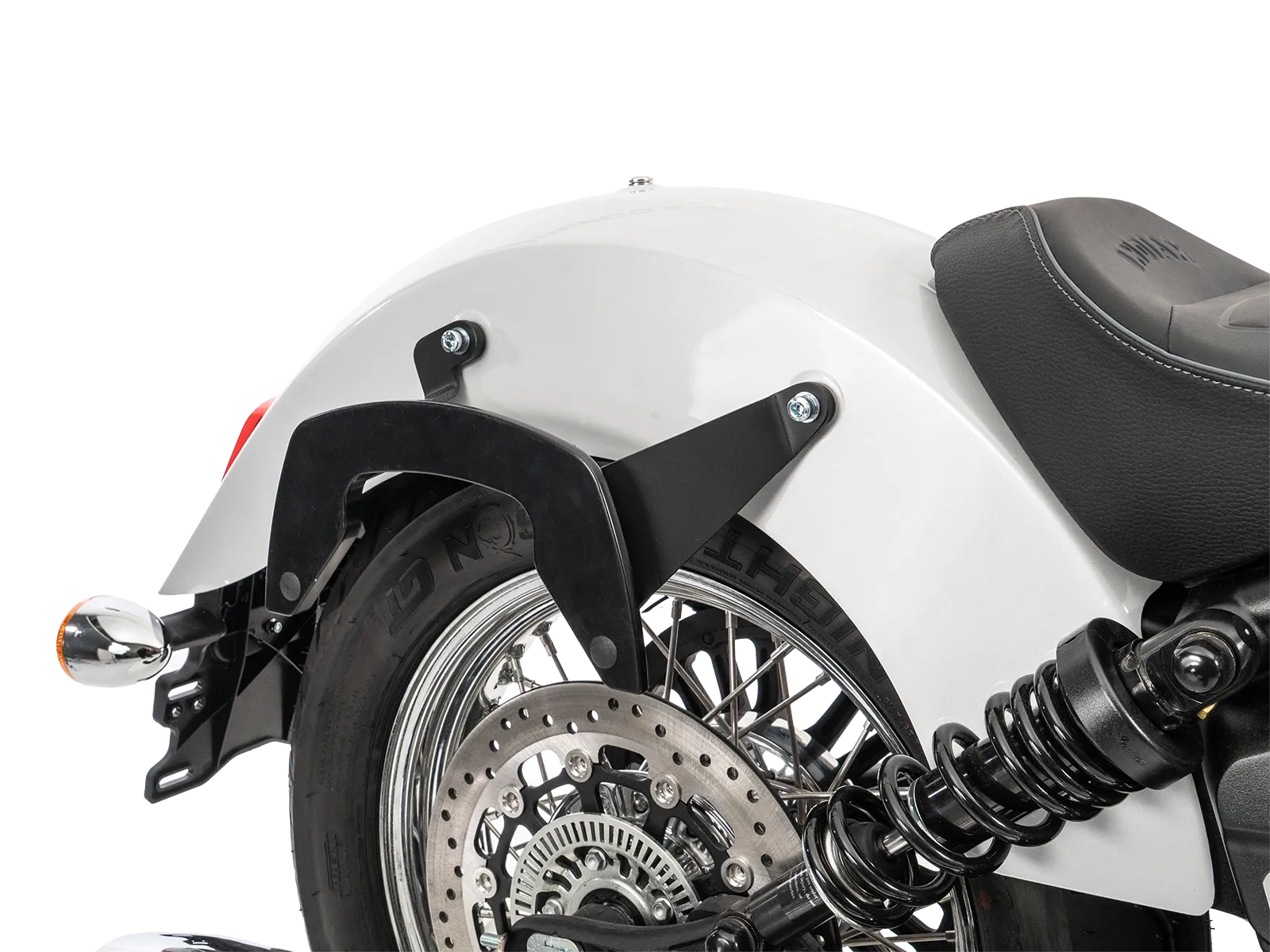 C-Bow zijdrager zwart voor Indian Scout Classic 1250 (25-) Hepco & Becker