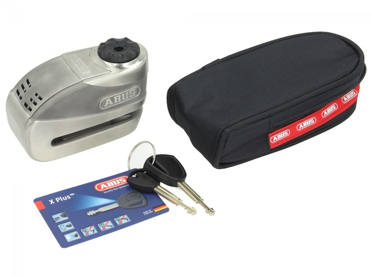 ABUS remschijfslot Granit Detecto X Plus 8008, veiligheidsniveau 19