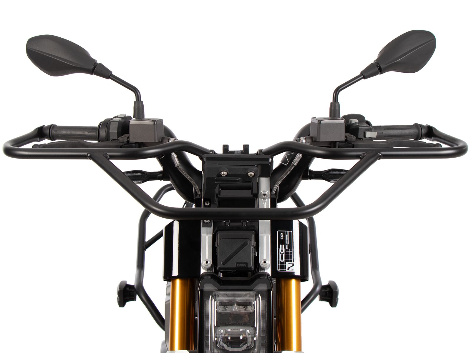 Frontbeschermbeugel zwart voor BMW CE 02 (23-) Hepco & Becker