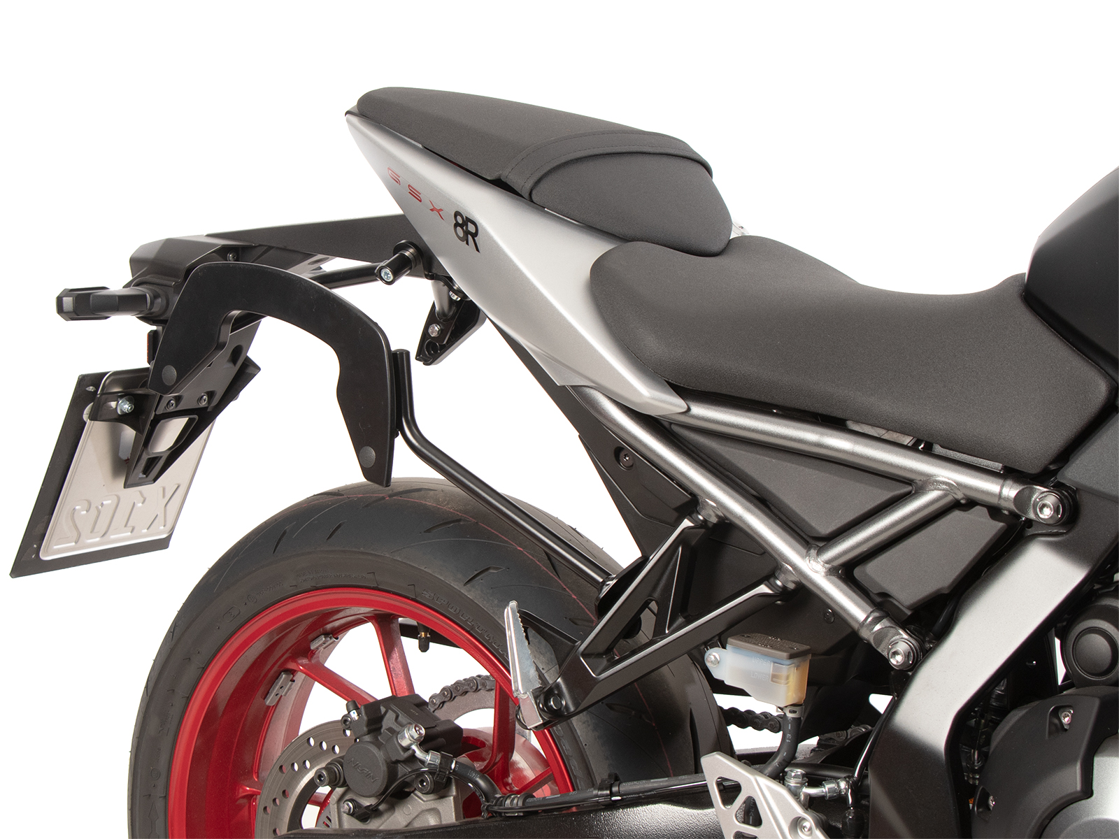 C-Bow zijdrager zwart voor Suzuki GSX-8R (24- ) Hepco & Becker