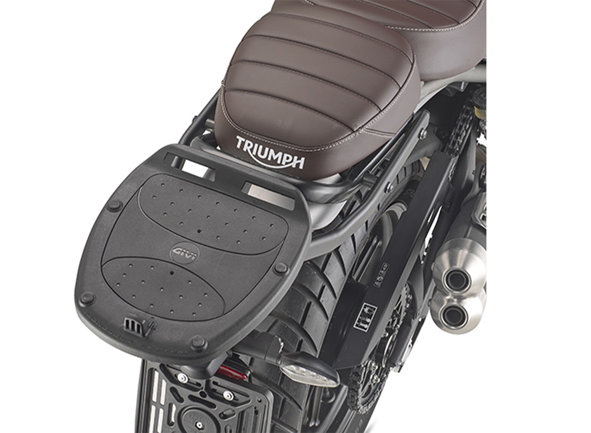 Givi topkofferdrager voor monolock koffer voor Triumph Scrambler 400 X / Speed 400 (24-)