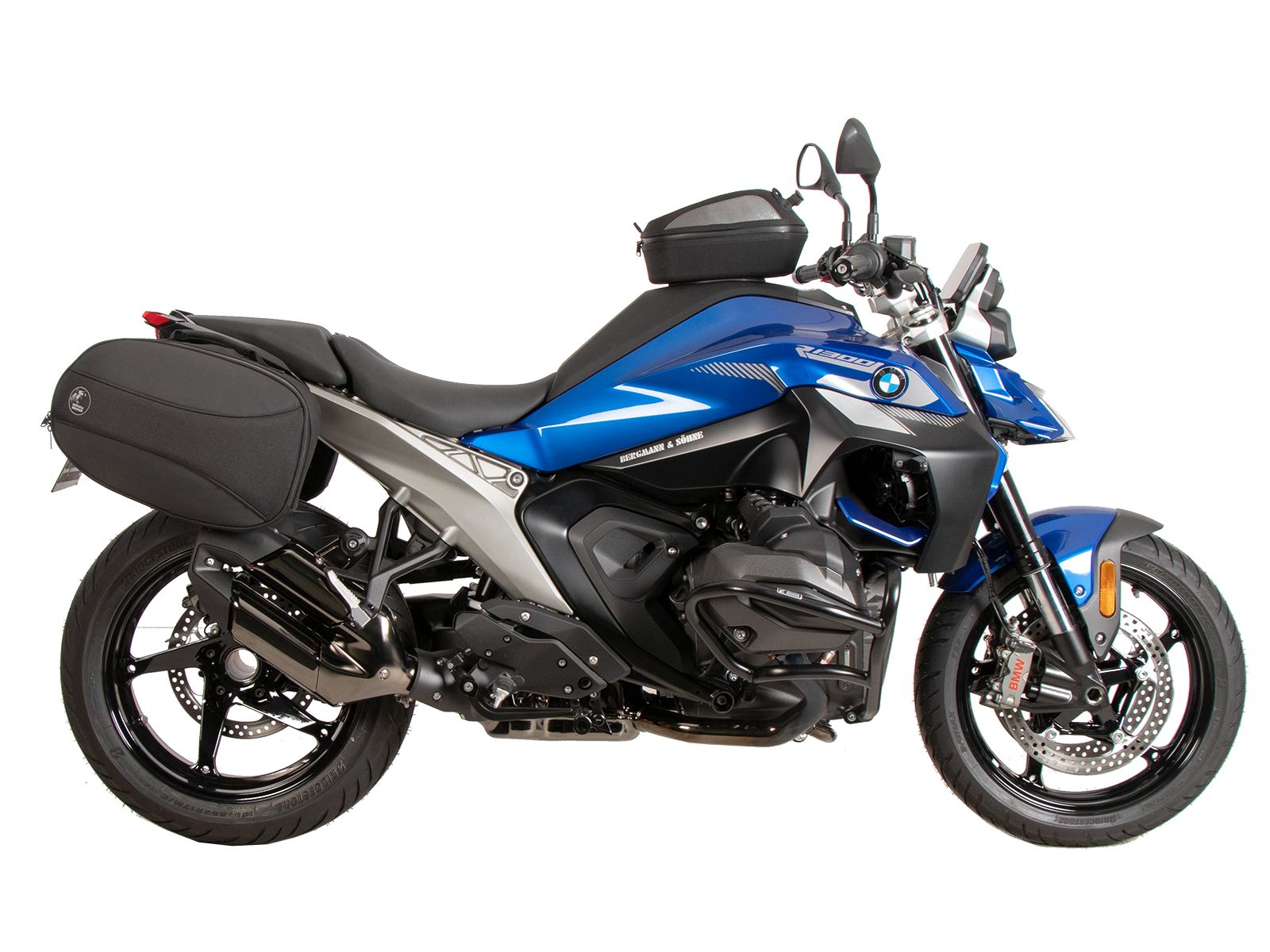 C-Bow zijdrager zwart voor BMW R 1300 R (25-) Hepco & Becker