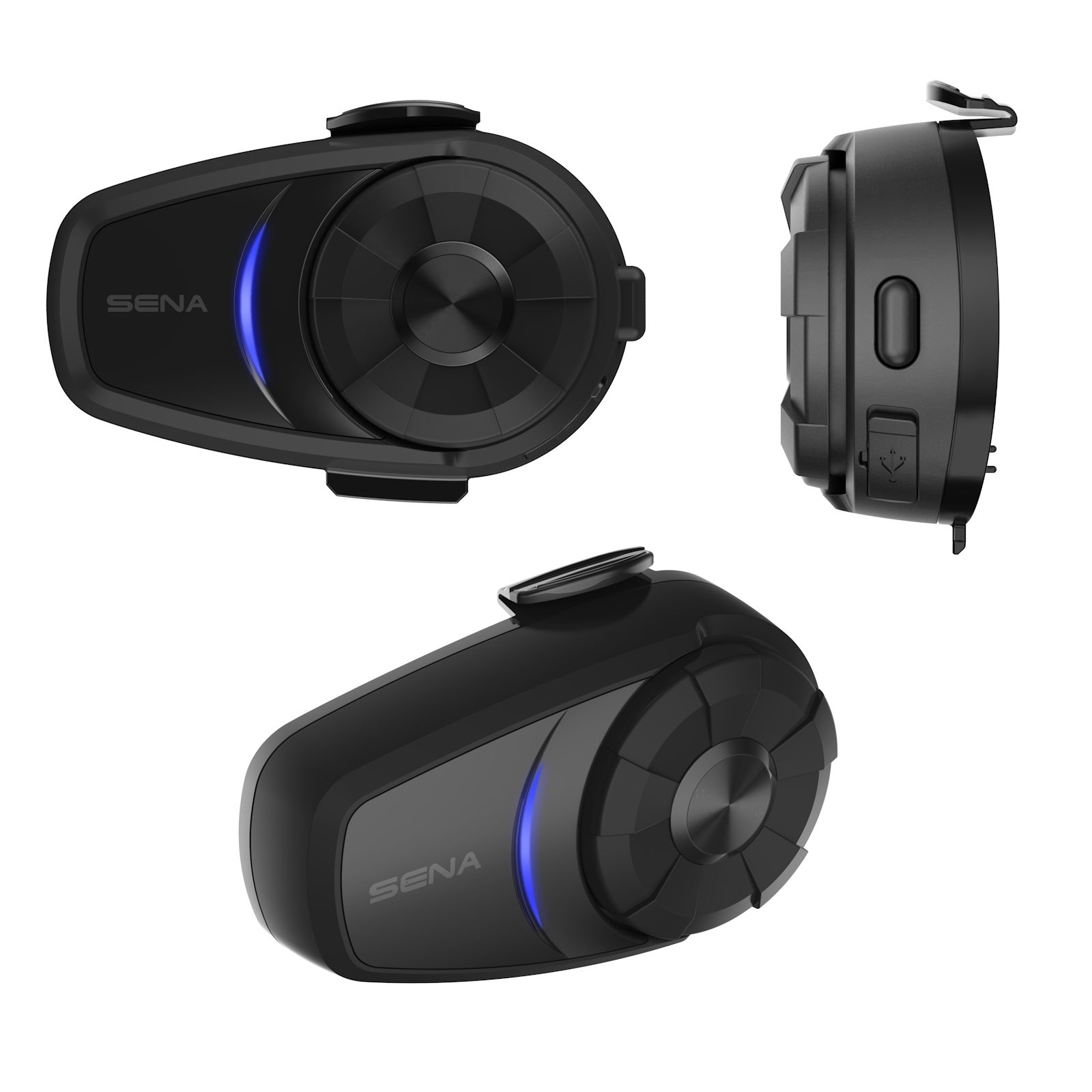 SENA 10S enkele set - Bluetooth-communicatiesysteem voor motorfietsen