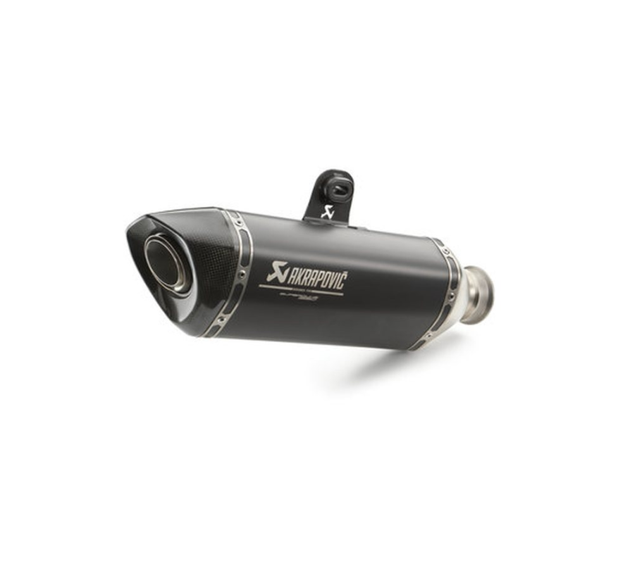 Akrapovic Slip-On LINE uitlaatsysteem zwart voor 1290 Super Duke R / GT