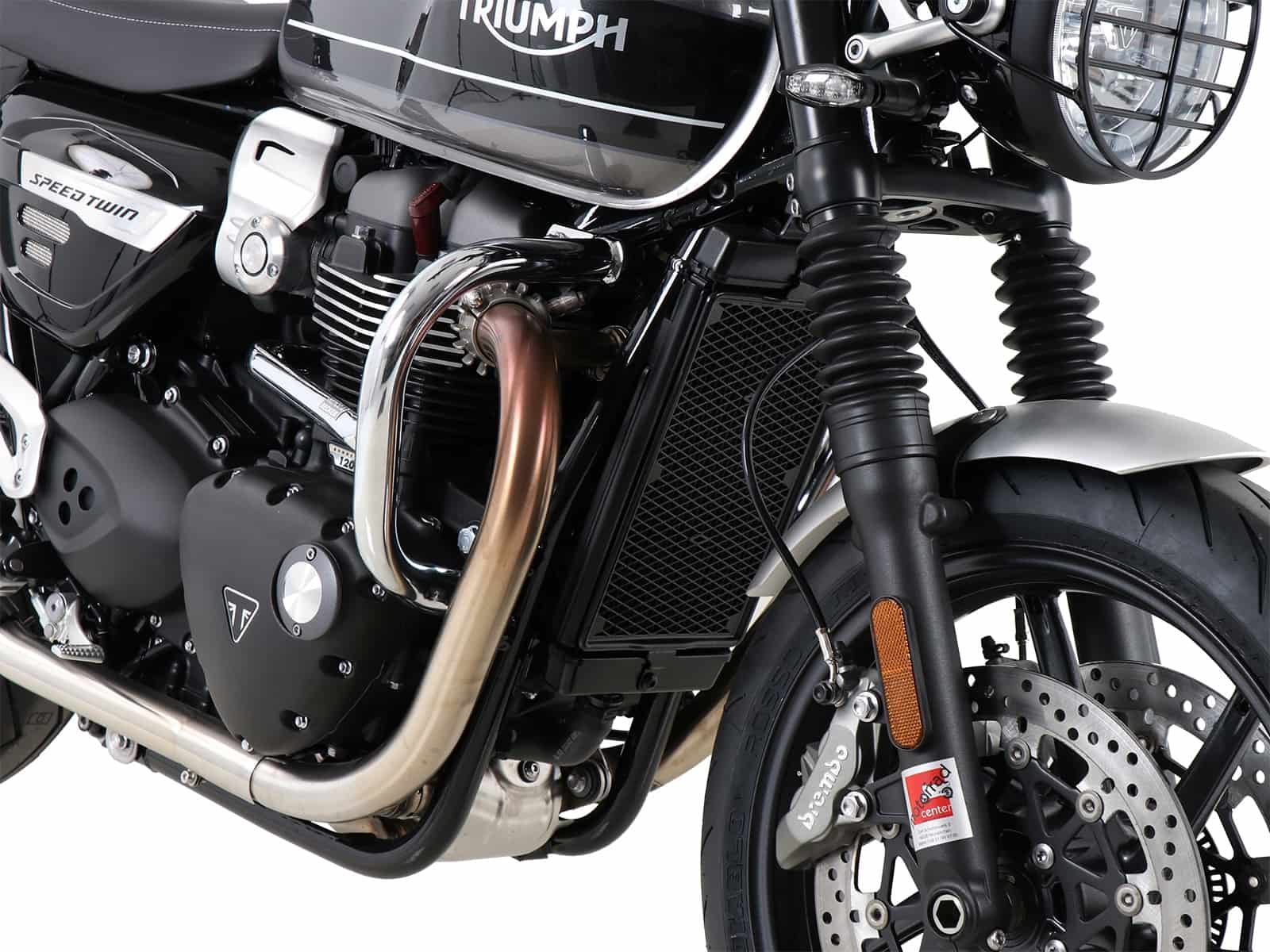 Motorbeschermer chroom voor Triumph Speed Twin (19-21) Hepco & Becker