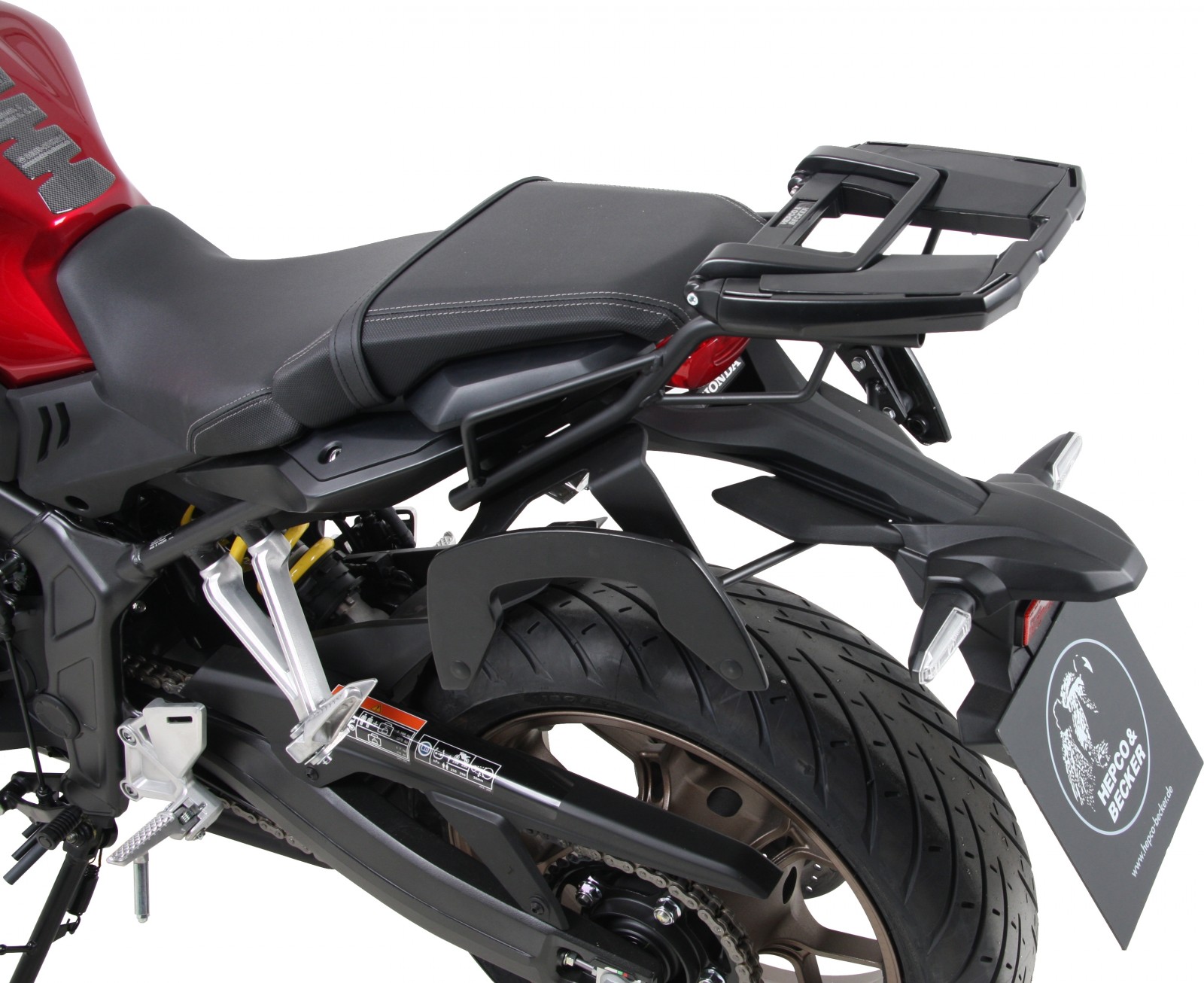 Easyrack topkoffer zwart voor Honda CB 650 R (19-20) Hepco & Becker