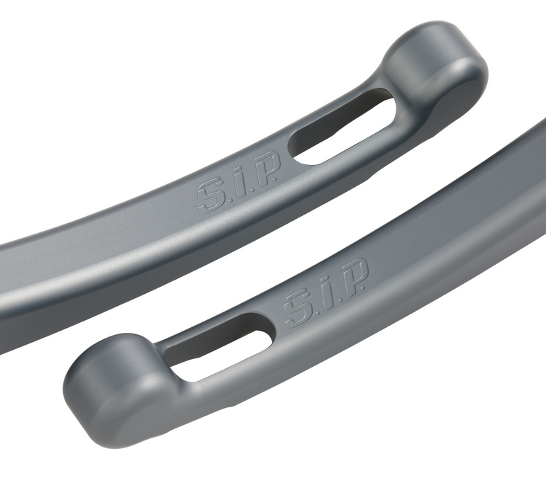 Sport hendelset koppeling/rem voor Vespa PX 125-200ccm, HBZ Grimeca, rechts/links, mat grijs