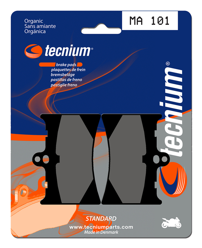 Tecnium Street Organische Remblokken - MA101