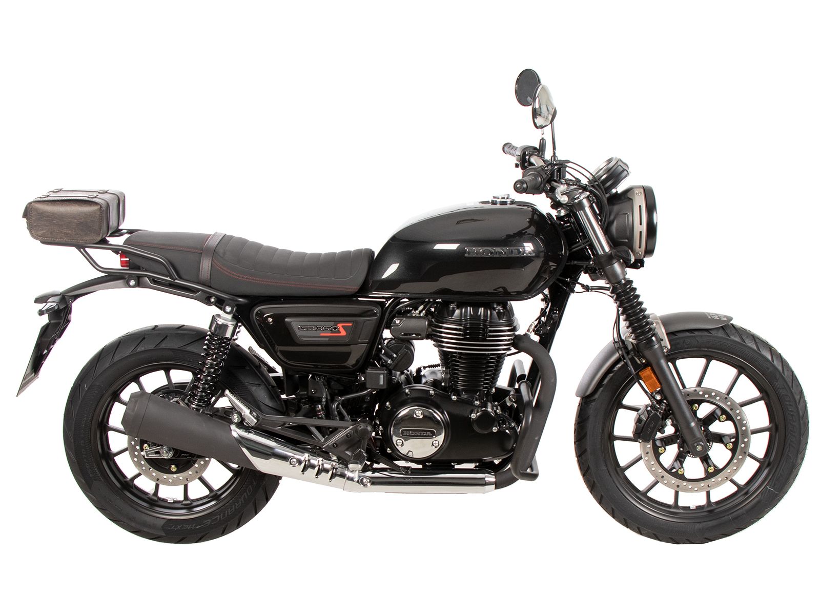 Buisvormig bagagerek zwart voor Honda GB 350 S (25-) Hepco & Becker