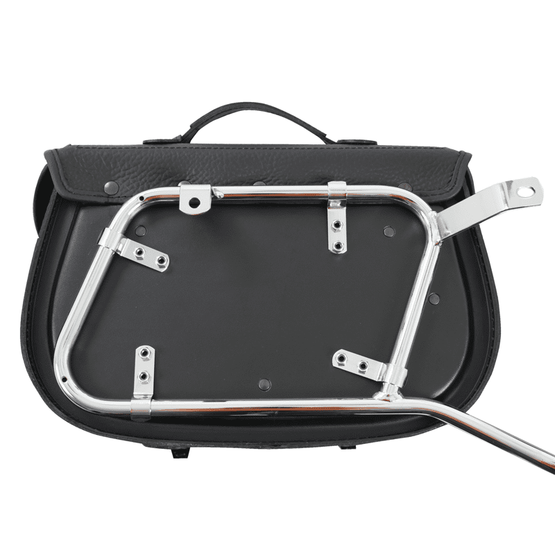 Zijkoffer set Buffalo Big Custom zwart voor buizentas houder Hepco & Becker