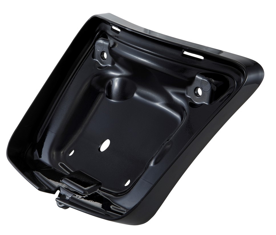 Frame achterlicht voor Vespa GTS/GTS Super/GTV 125-300cc ('14-'18), glanzend zwart