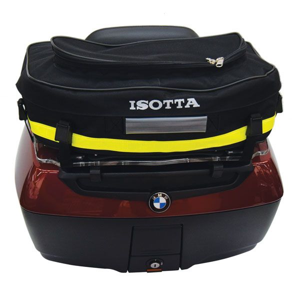 Achtertas voor bagagerek voor topkoffer BMW K 1600 GTL (10-), Cordura nylon, zwart