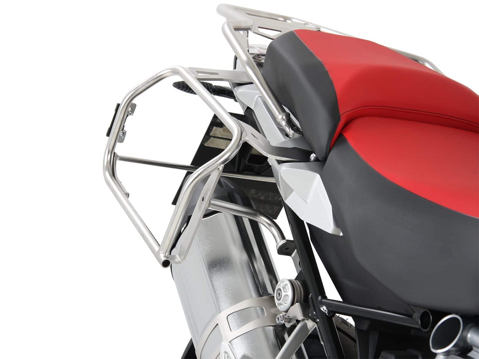 Kofferdrager set Cutout drager incl. kofferset Xplorer Cutout zwart voor BMW R 1250 GS Adventure