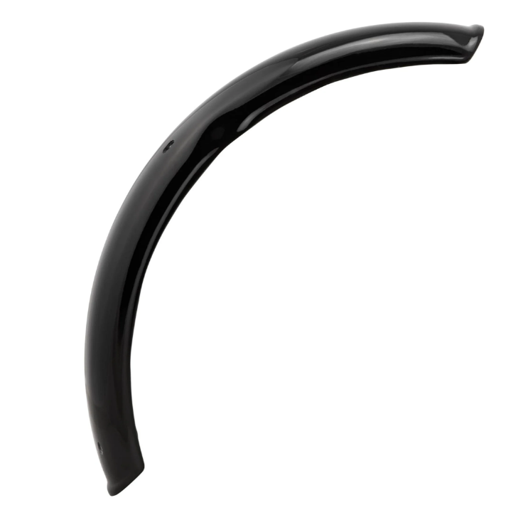 Spatbord 2.0 Garelli EVO II zonder beugel voor Vespa PX 80-200cc, GFK zwart