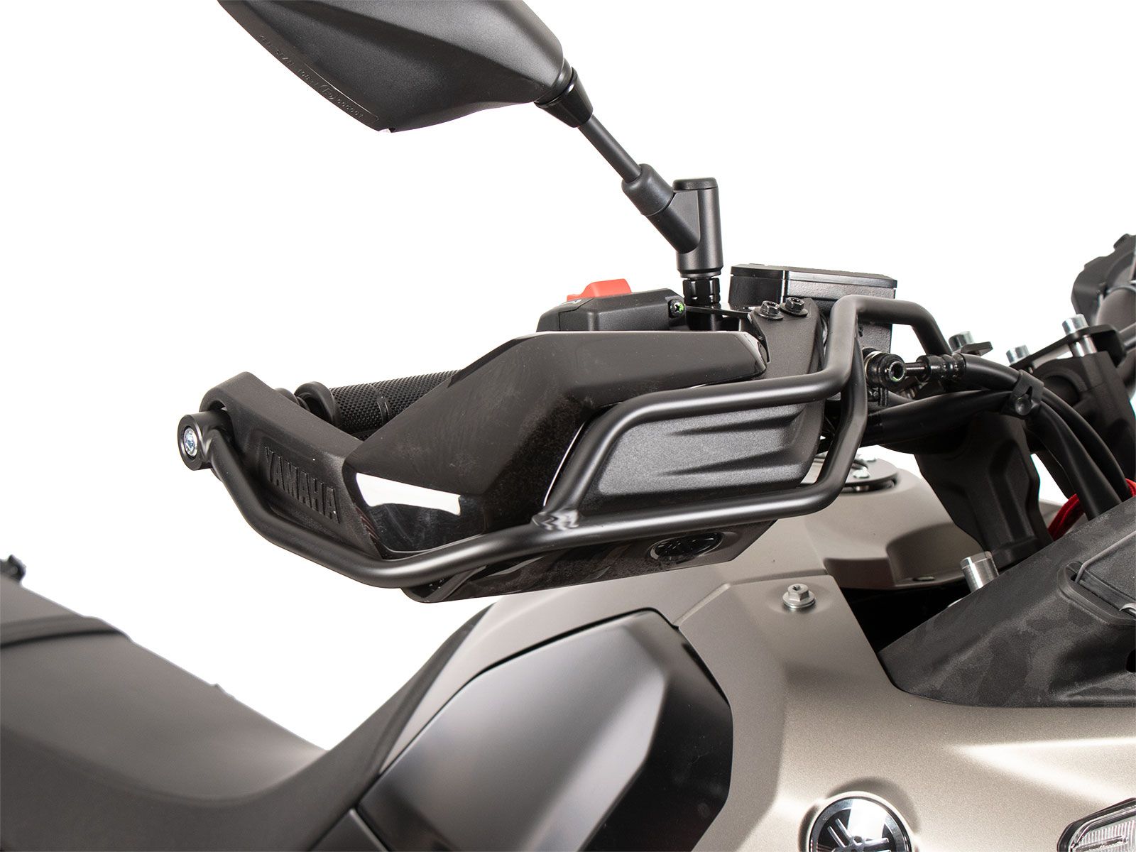 Handvatbeschermer (links + rechts) zwart voor Yamaha Ténéré 700 (25-) Hepco & Becker