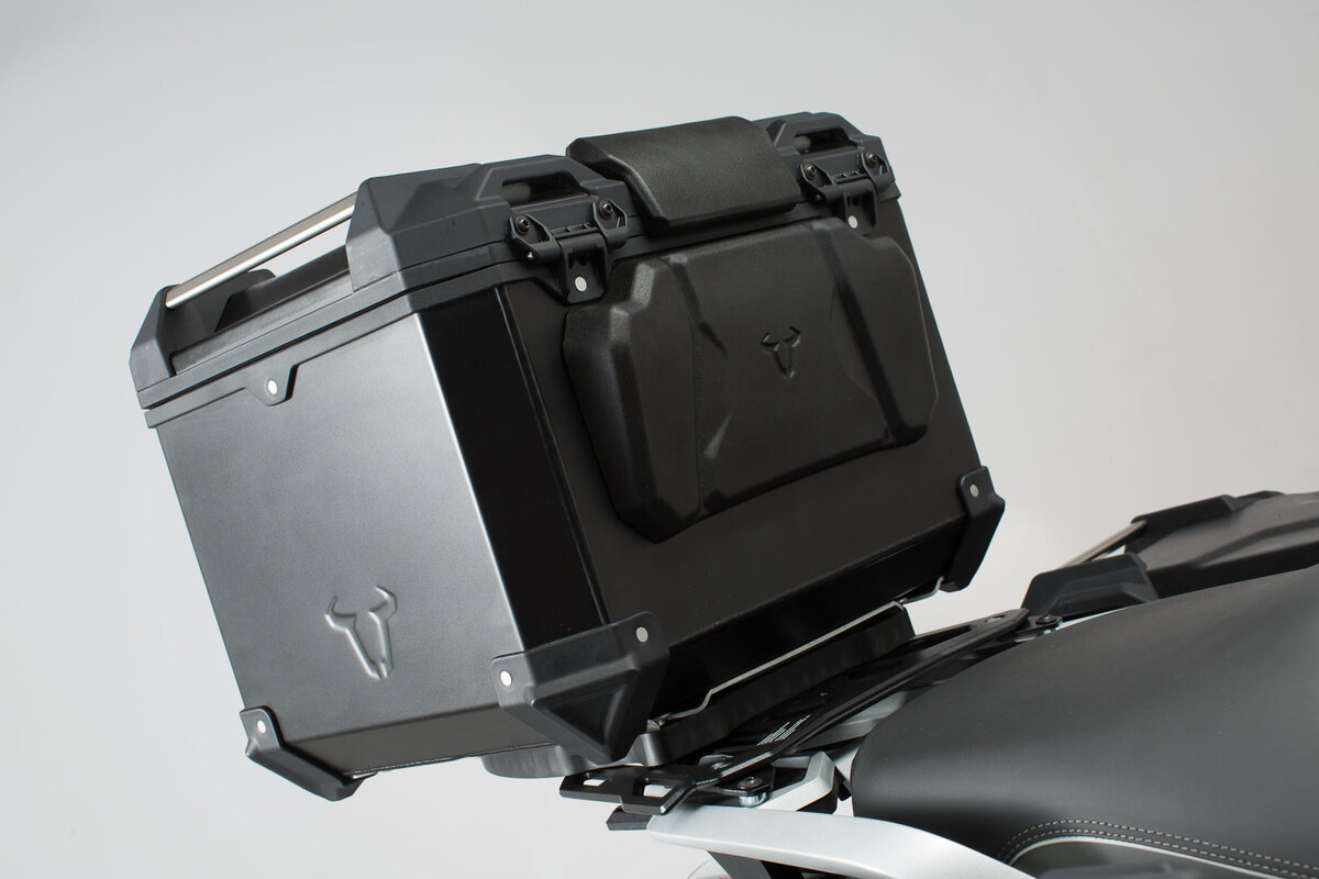 SW-Motech TRAX ADV Topcase schienale passeggero nero SW-Motech