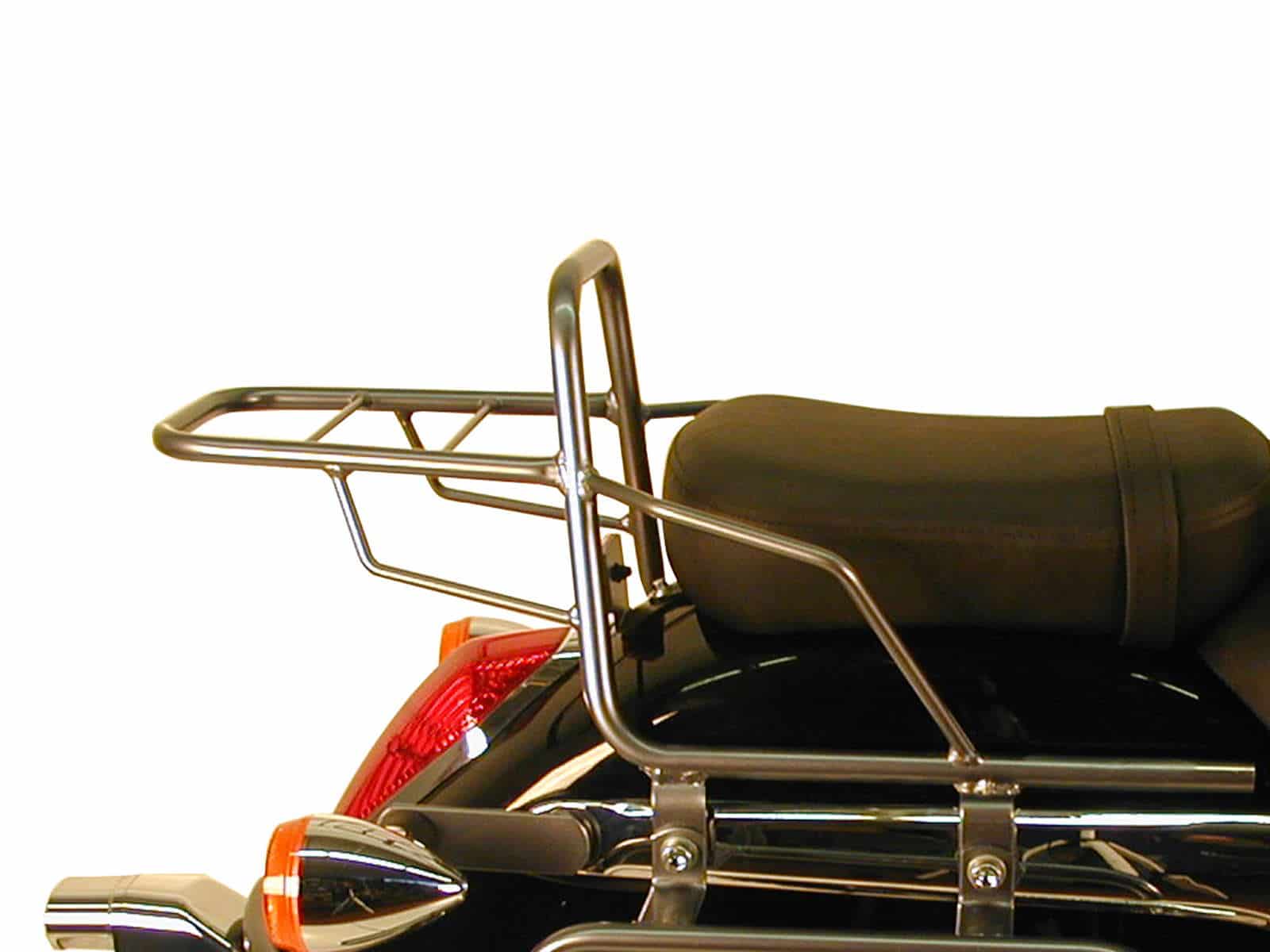 Buisvormig bagagerek topkoffer chroom voor Honda VT 750 C Shadow (04-07) Hepco & Becker