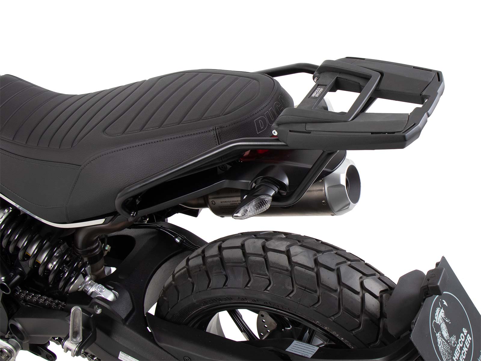 Easyrack Topcaseträger zwart voor Ducati Scrambler 1100 Dark Pro /Pro /Sport Pro (21-24)