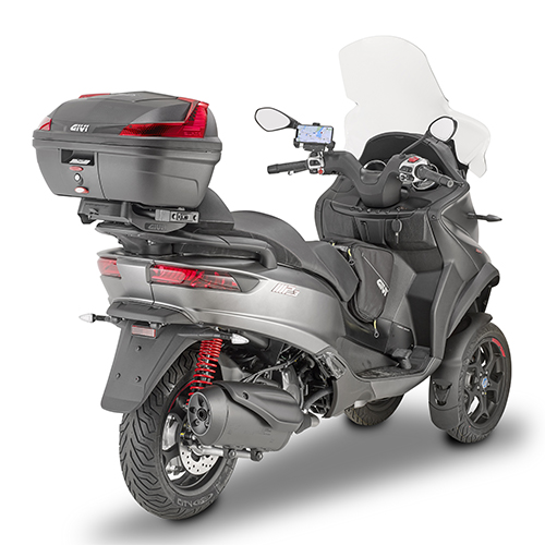 B47 BLADE MONOLOCK topkoffer met plaat en rode reflectoren Givi