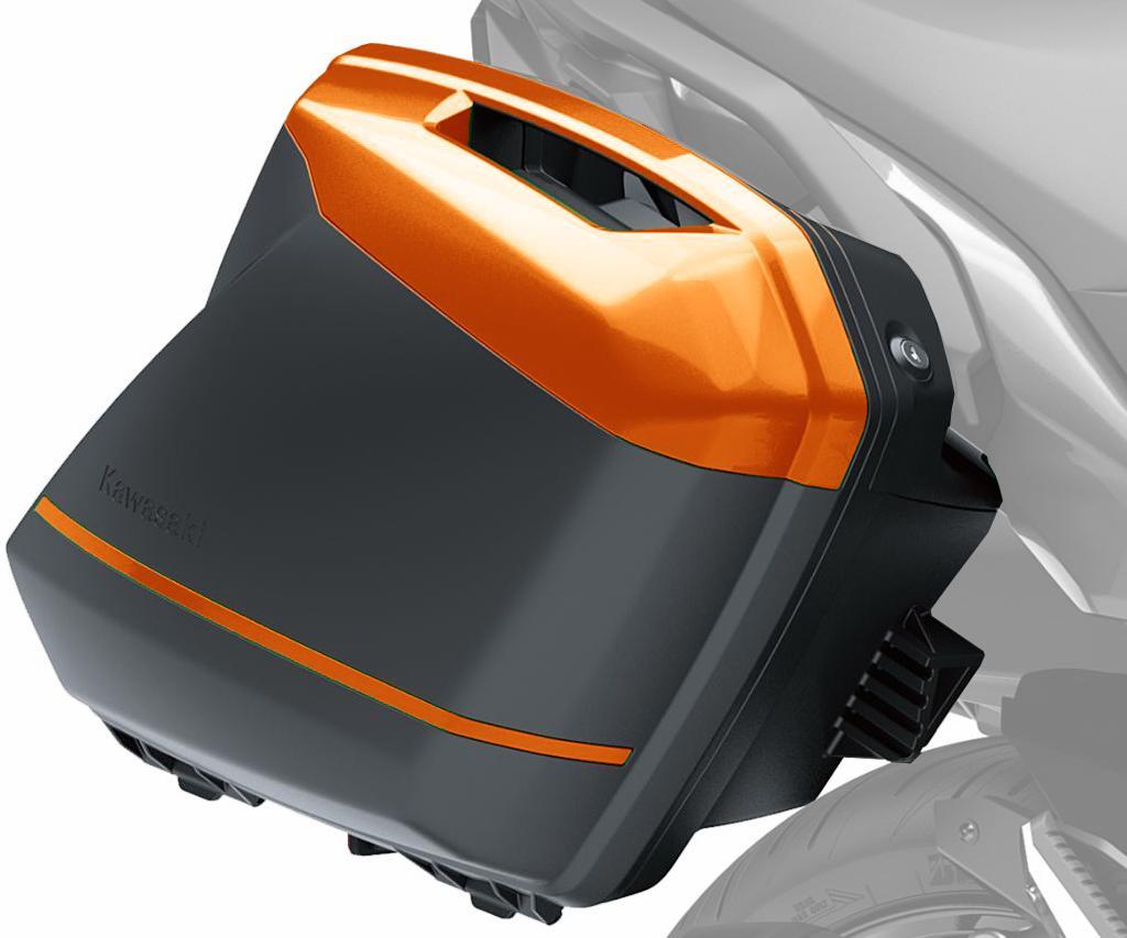 Zij kofferset 2 x 28L Origineel Kawasaki