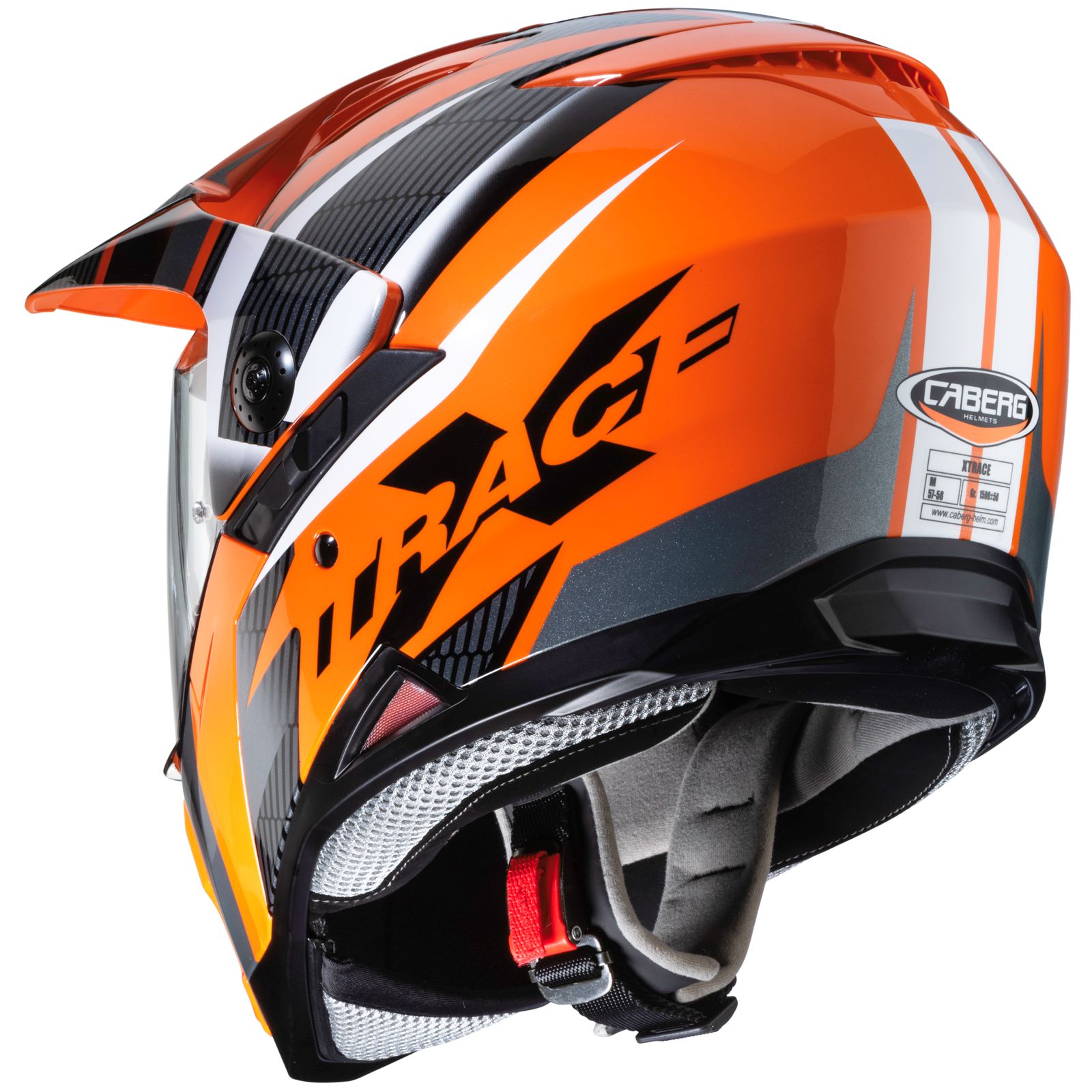Caberg Helm Xtrace Savana, oranje/zwart