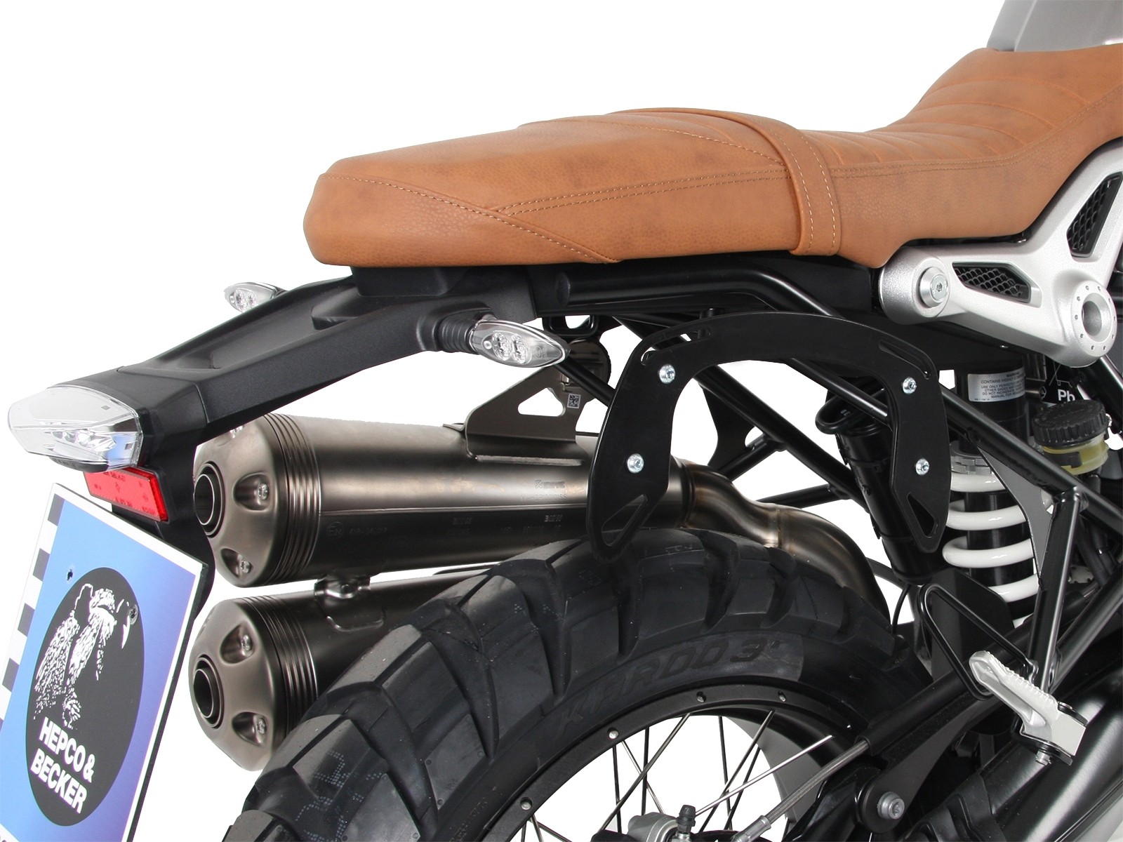 C-Bow tashouder enkelzijdig rechts zwart voor BMW R nineT (16-23) / Urban G/S 40 Years