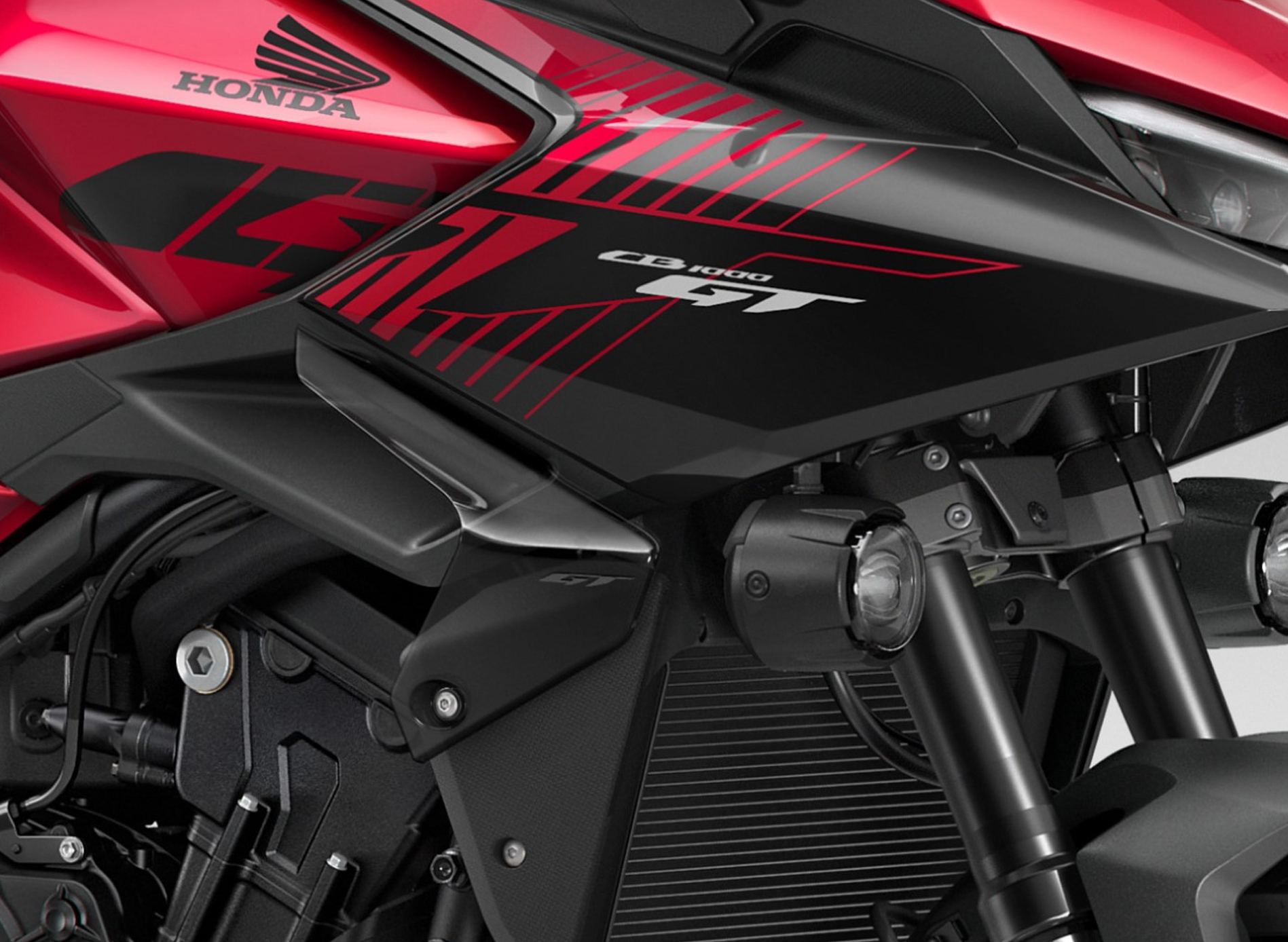 Winddeflector bovenaan voor Honda CB 1000 GT (26-) Origineel
